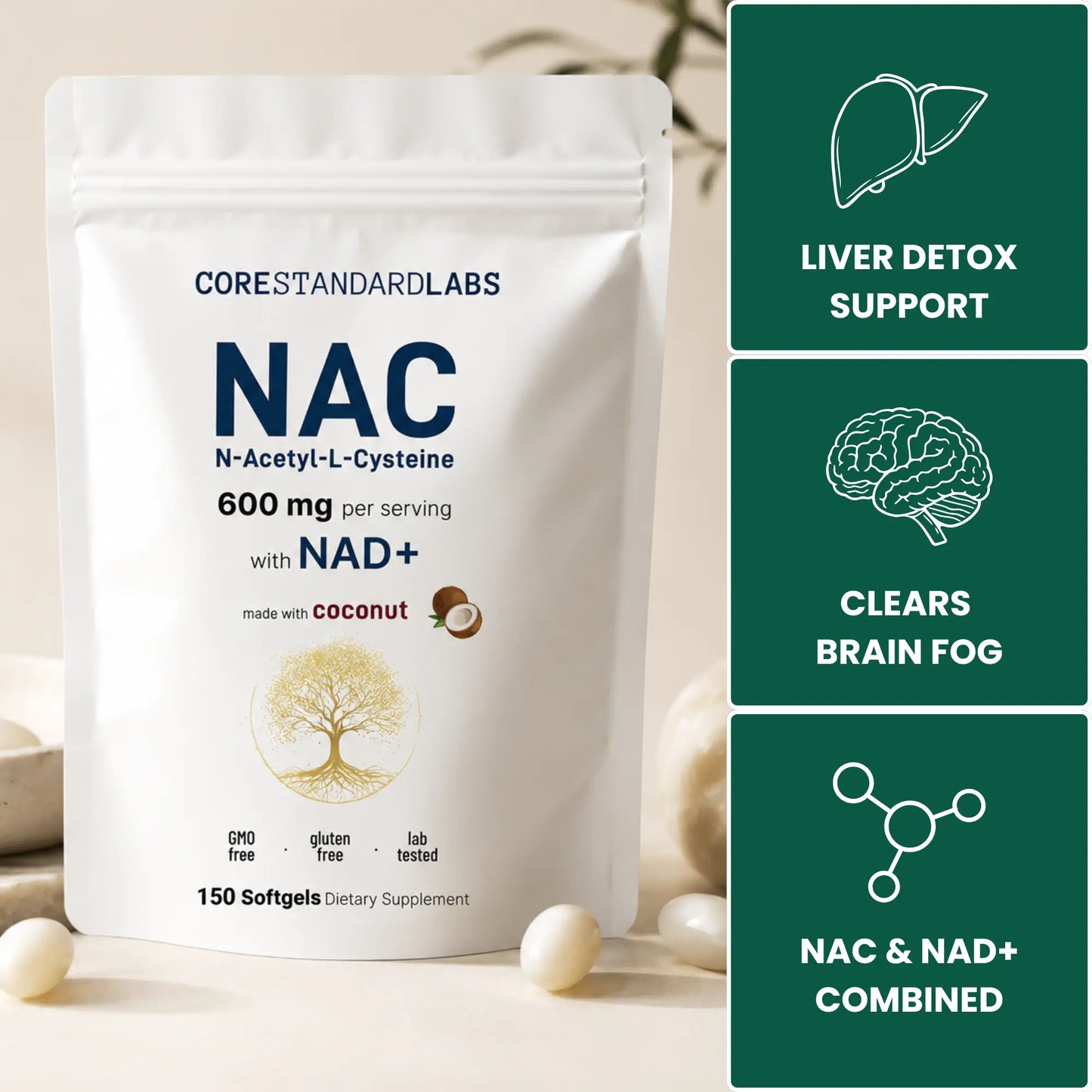 NAC600 & NAD+ Daily Complex T