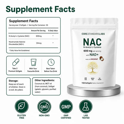 NAC600 & NAD+ Daily Complex T